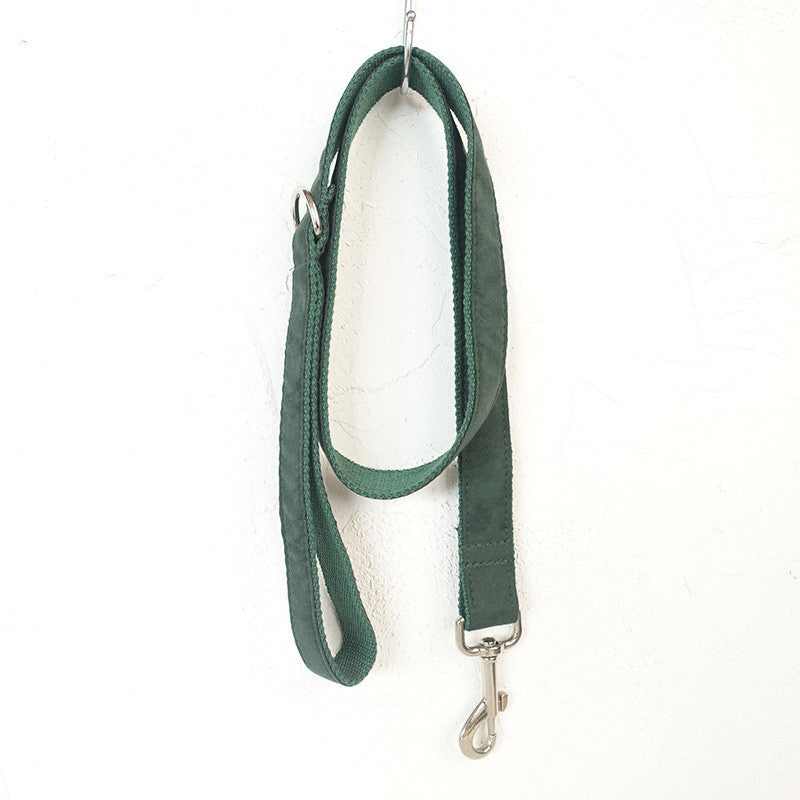 MUTTCO – Set Zgărdă Elegantă cu Fundiță & Lesă pentru Animale