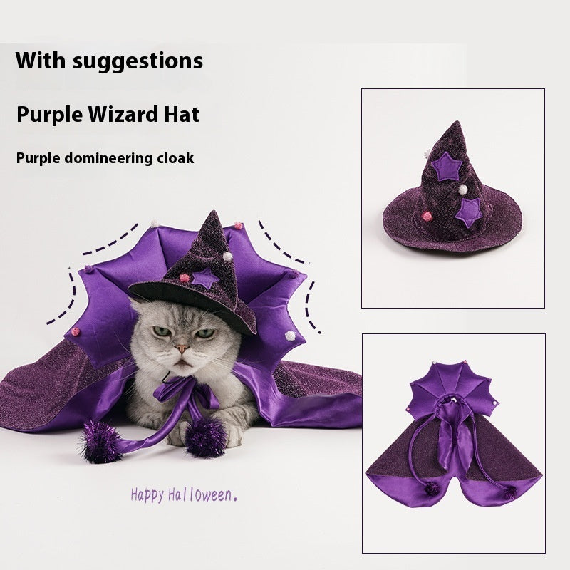Costum de Vrajitoare pentru Animale de Companie 