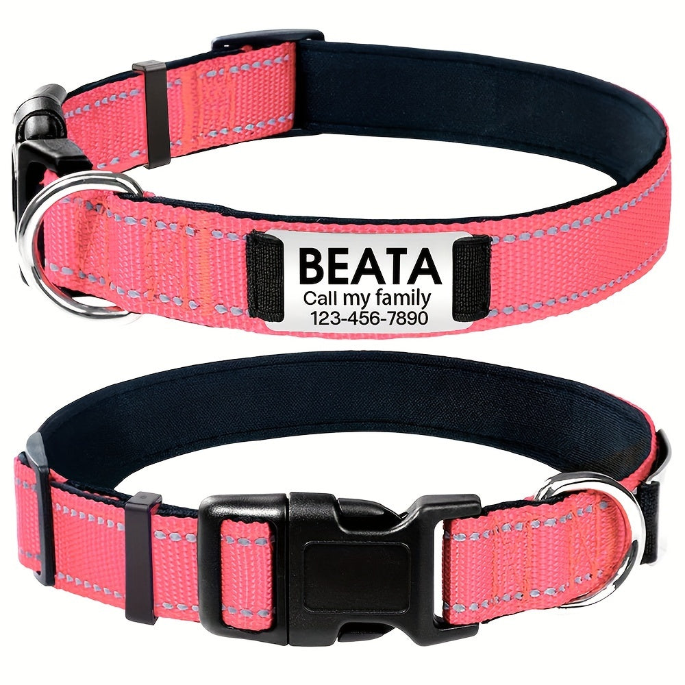 Zgardă Reflectorizantă Personalizată Câini