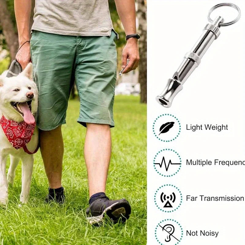 Fluier Adjustable for Câini – Control Simplu și Eficient al Lătratului