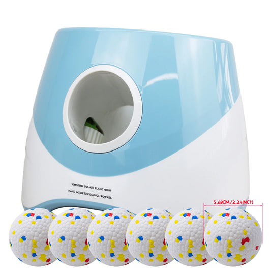 Lansator Automat de Mingi pentru Câini – Distracție și Exercițiu Non-Stop