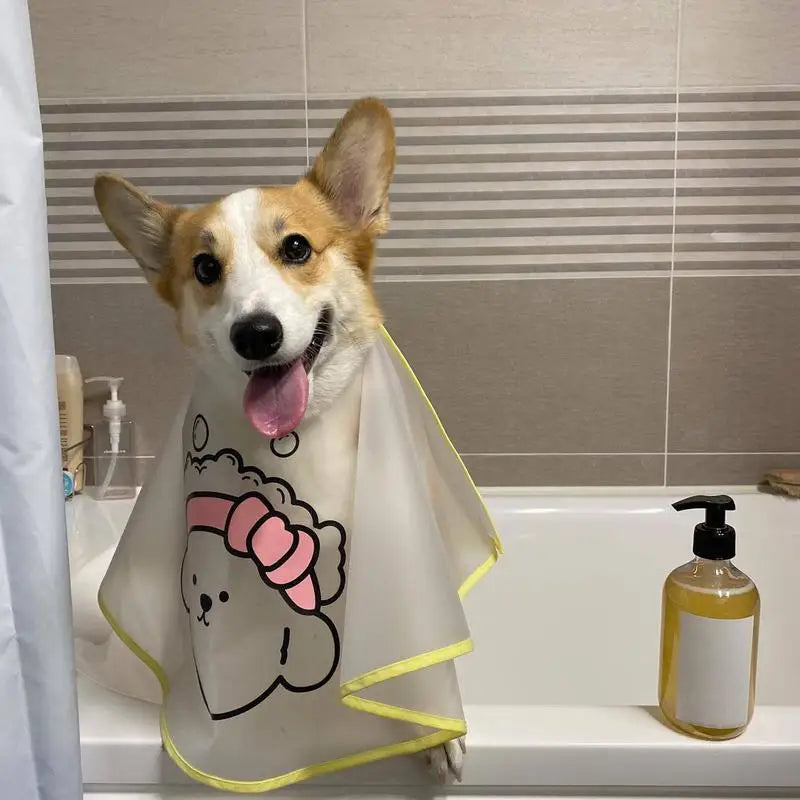 Waterproof Pelerină for Tuns – Ideal pentru Ingrijirea Câinilor și Pisicilor