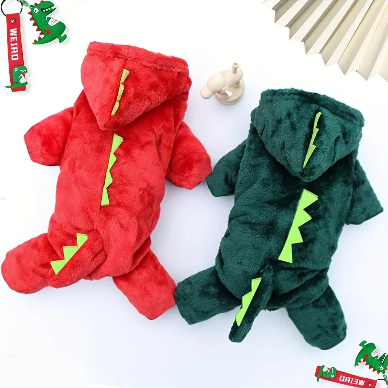 Haină Dragon pentru Câini – Protecție Călduroasă cu un Strop de Aventură