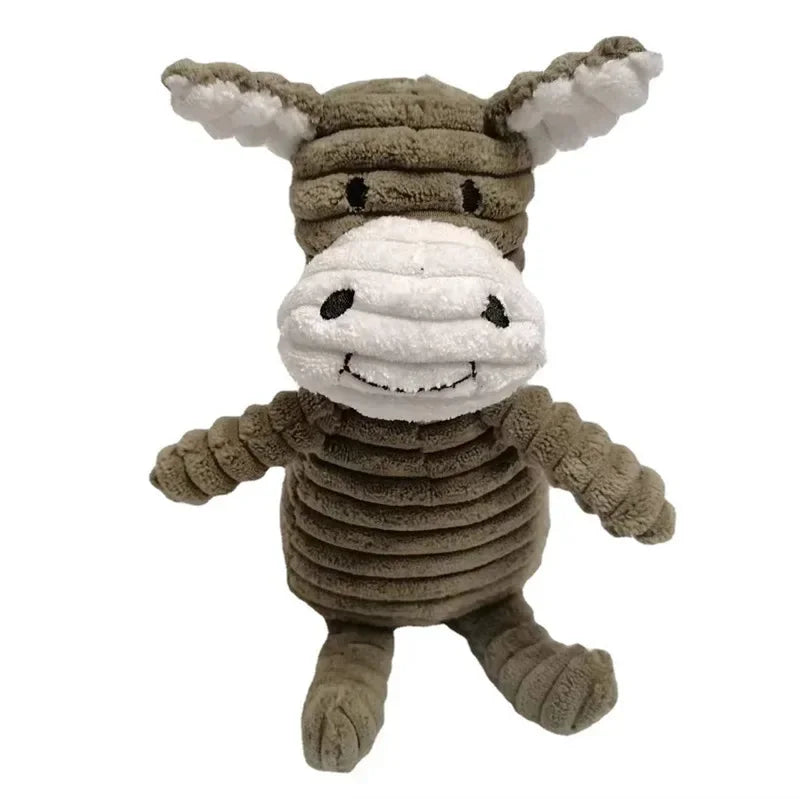 Jucărie din Fleece cu Sunet pentru Câini – Rezistentă, Moale și Interactivă