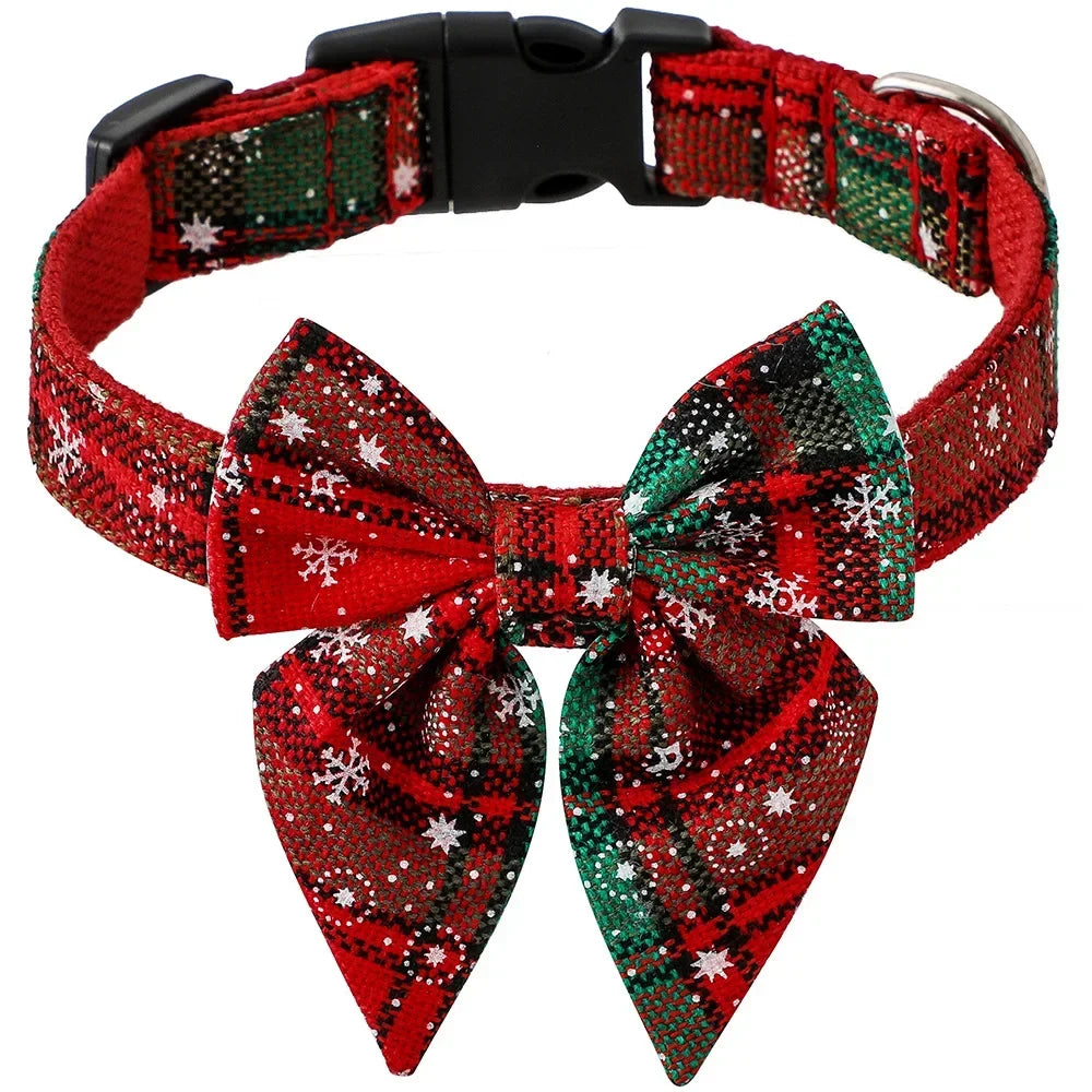 Christmas Pet Collar – Guler Reglabil pentru Câini