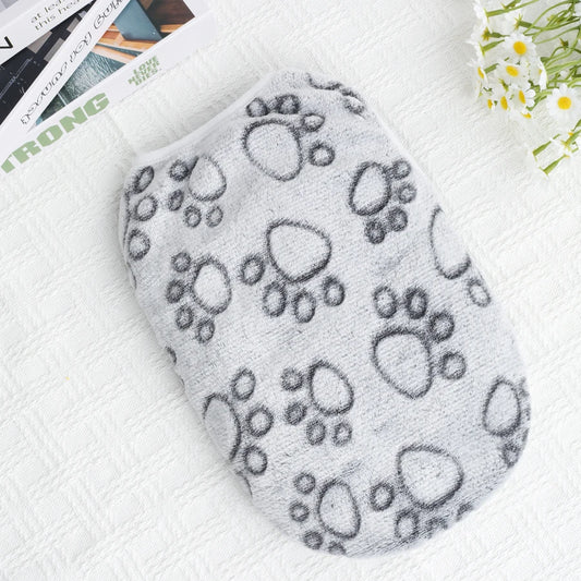 Pulover de Crăciun pentru Câini și Pisici – Vestă din Flanel Moale