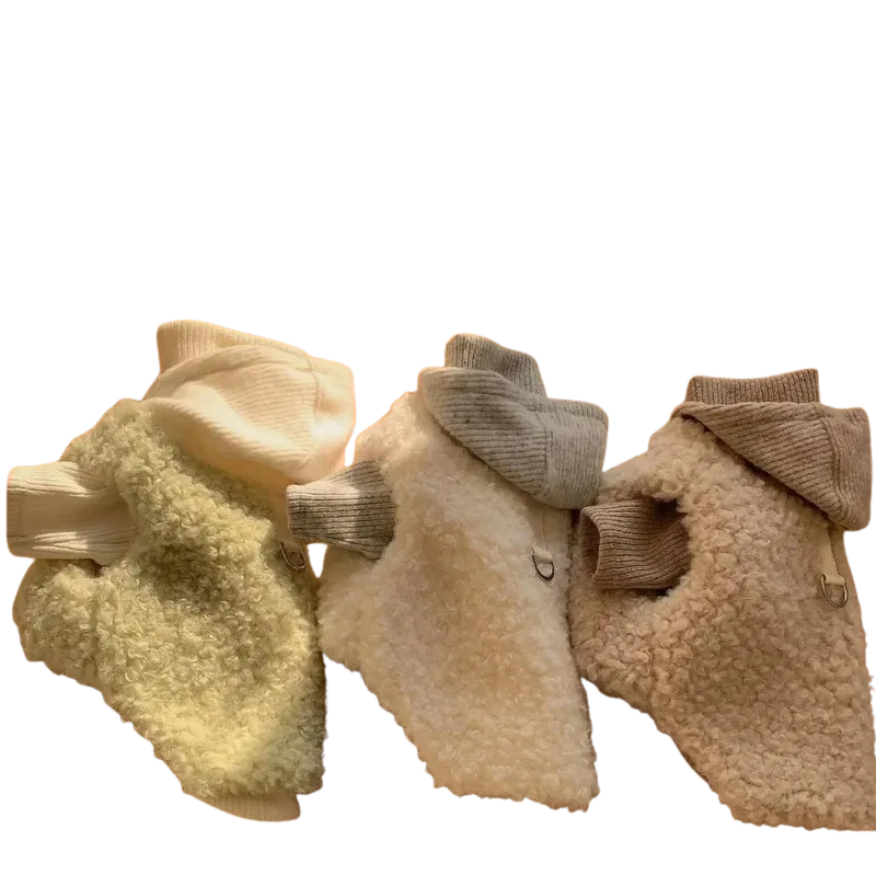 Haină de Iarnă cu Glugă pentru Câini – Din Bumbac Moale, Călduroasă și Confortabilă