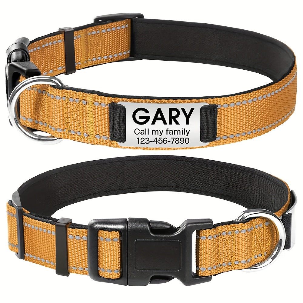 Zgardă Reflectorizantă Personalizată Câini